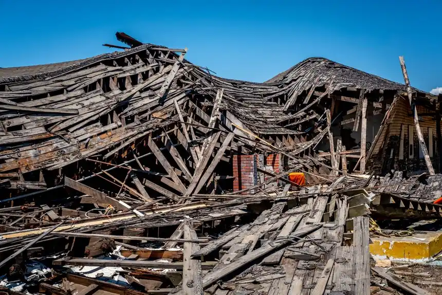 Experienced water damage restoration professionals at work